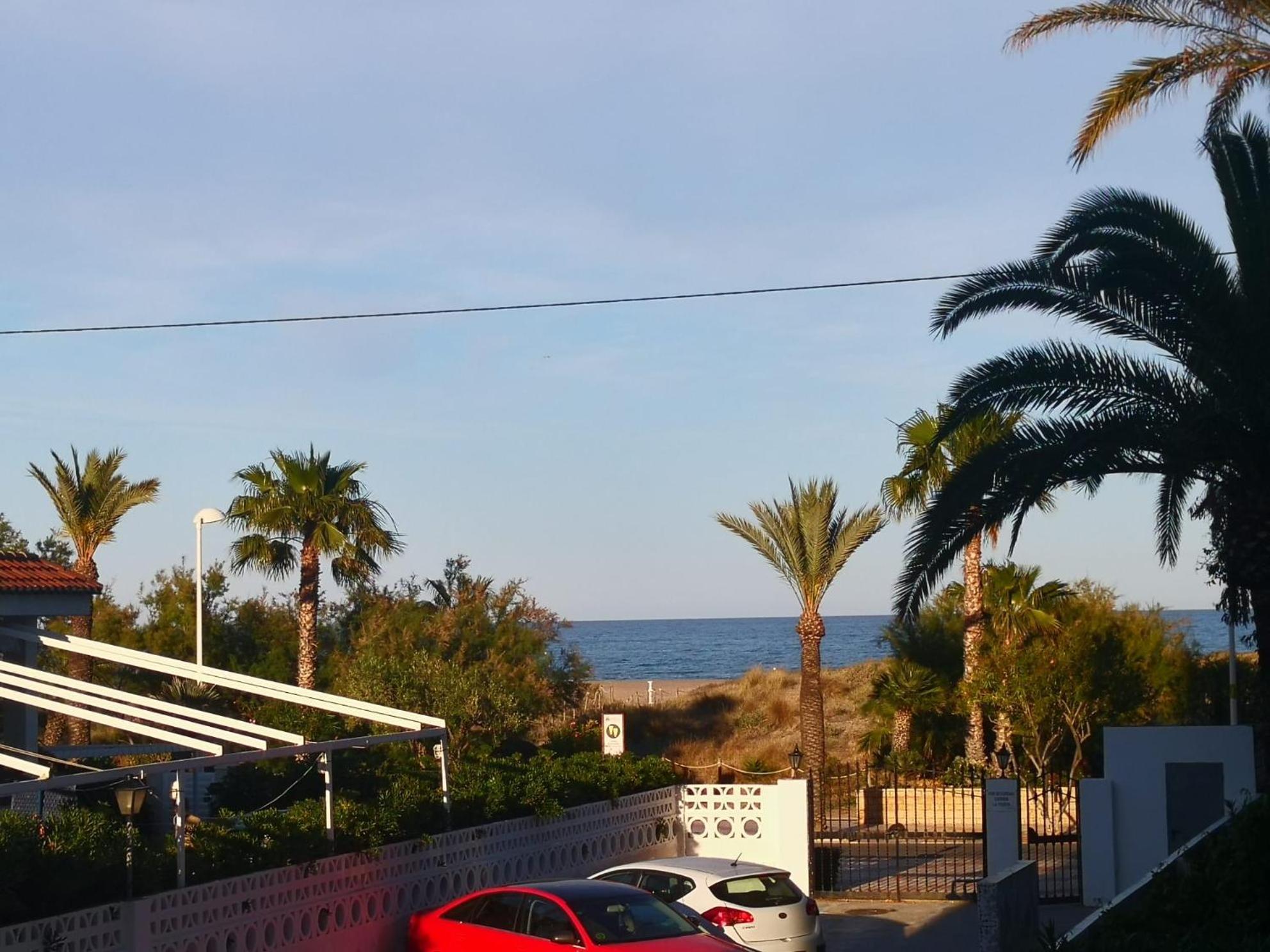 Sea View Apartment, First Line On The Beach, Remote Work Canet d'En Berenguer Exterior foto